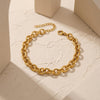Pulseira de Corrente em Aço Inoxidável