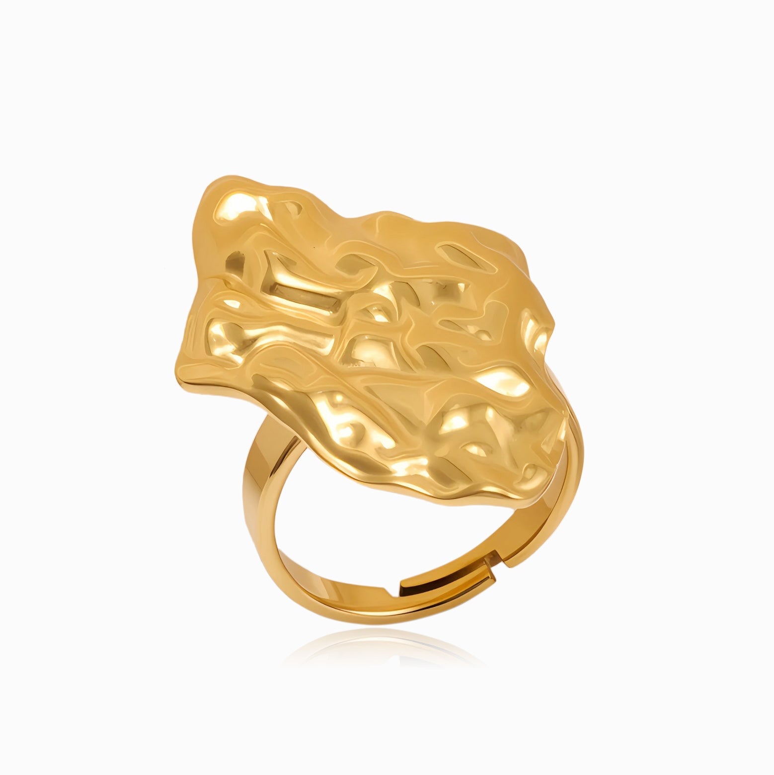 Anel Statement 17.2mm JZ1485 - Aço Inox