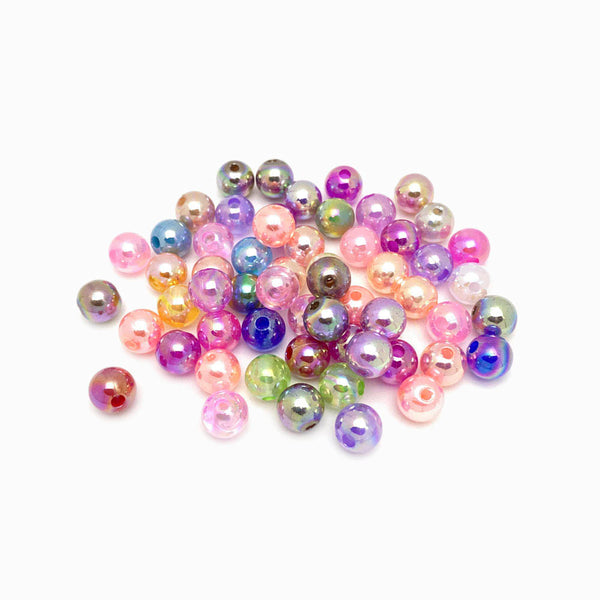 10mm Acrylic Beads (25 colors)