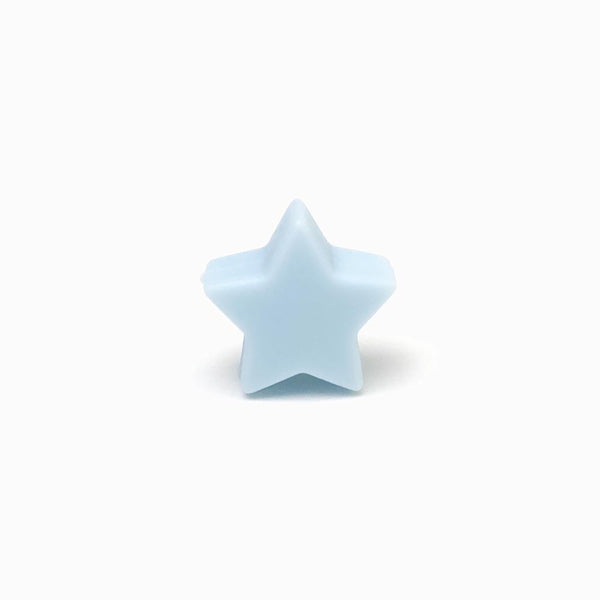 Estrela em silicone para montar porta-chucha