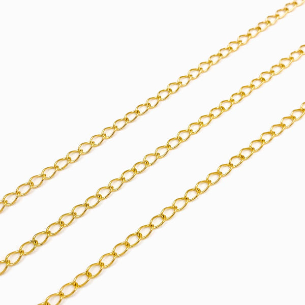 Classic Stainless Steel Figaro Chain