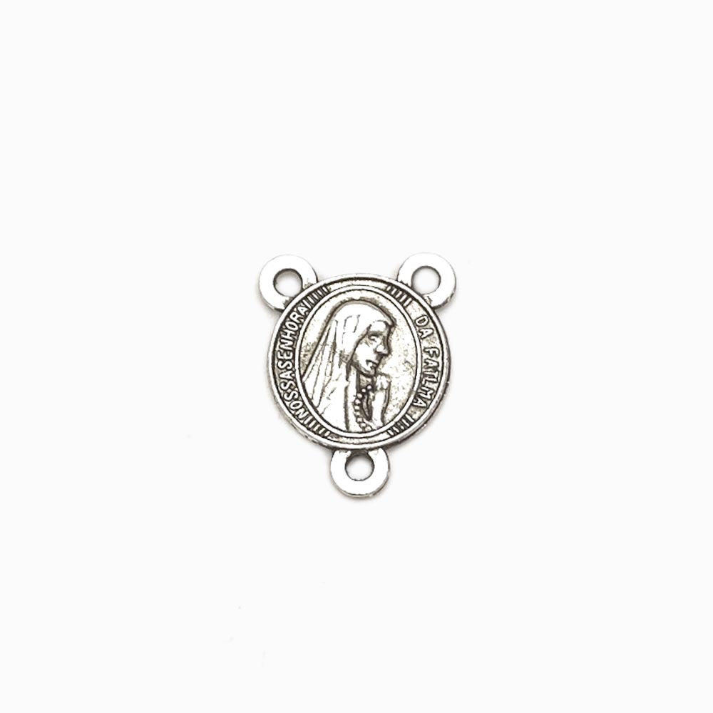 Pack 5 Tacos Nuestra Señora 17x13mm - Metal
