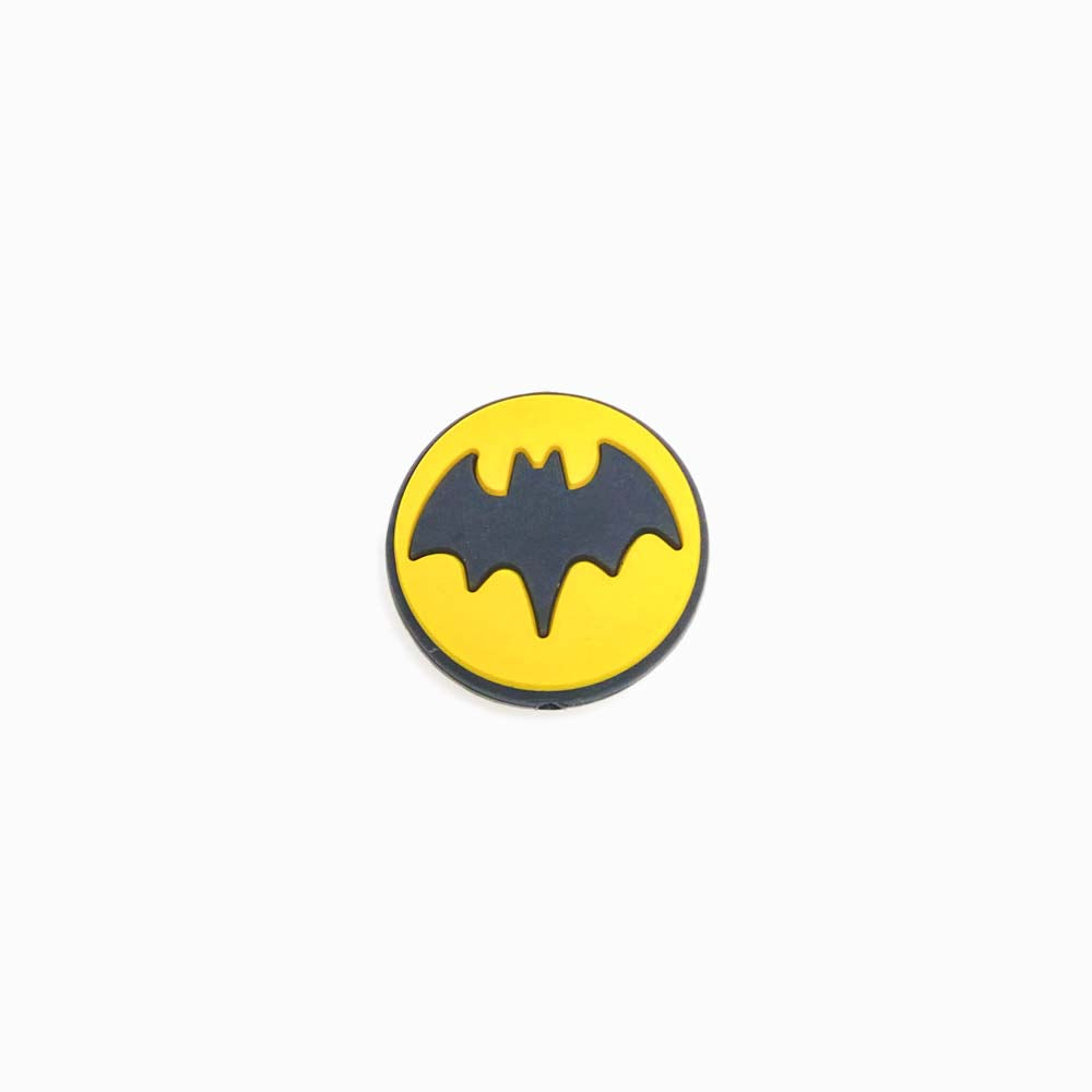 Contas de Silicone para Prendedor de Chucha Batman