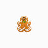 Contas de Silicone para Prendedor de Chucha Gingerbread Cookies CASTANHO
