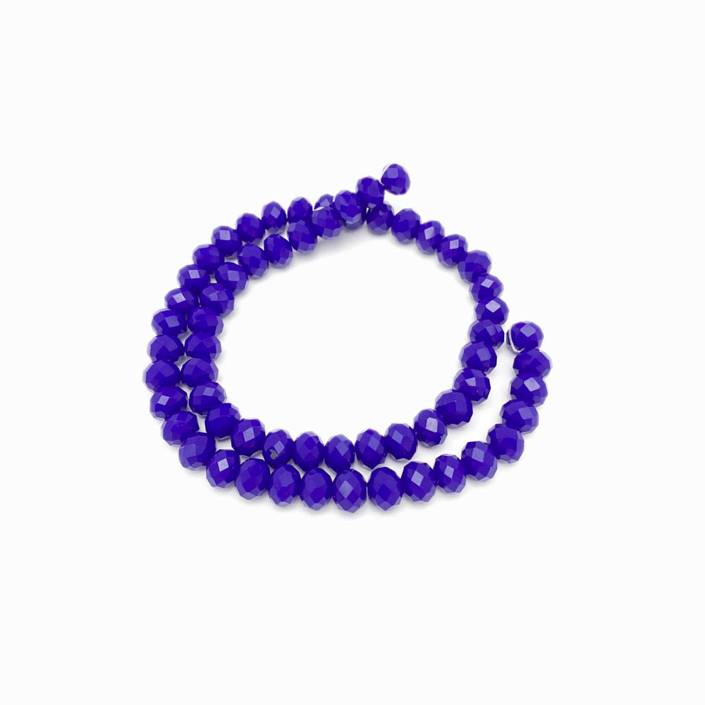 8mm Faceted Stone Beads (10 colors)