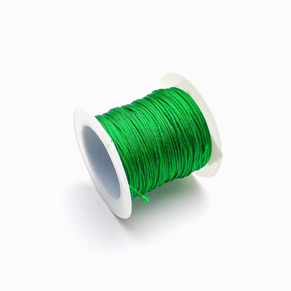 Fio sintético encerado 0.8mm verde bandeira