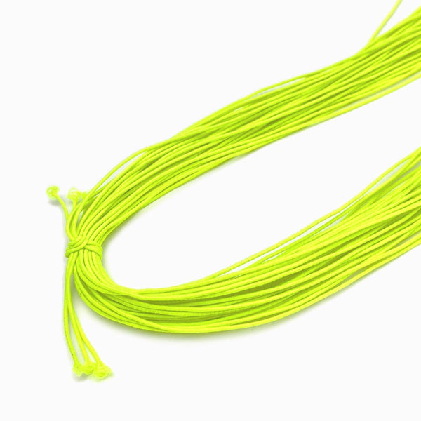 Fio elástico 1mm amarelo fluorescente