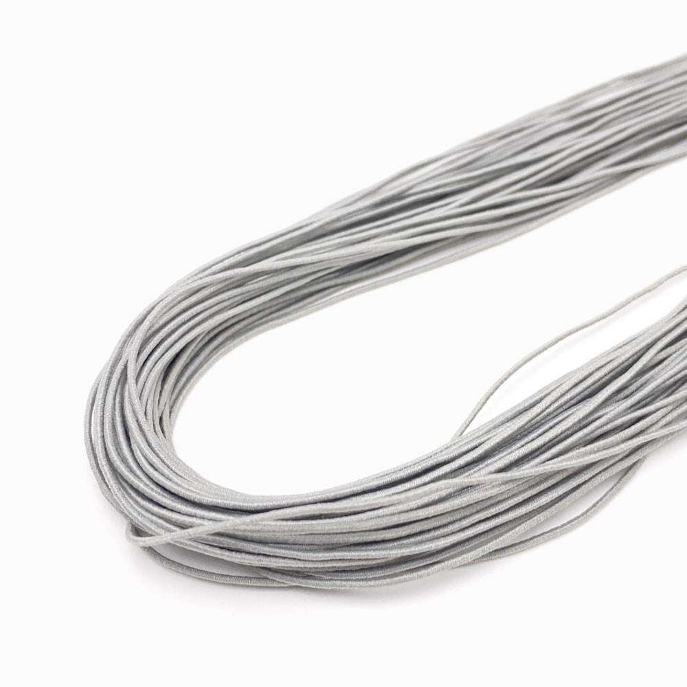 Fio elástico 1mm cinza