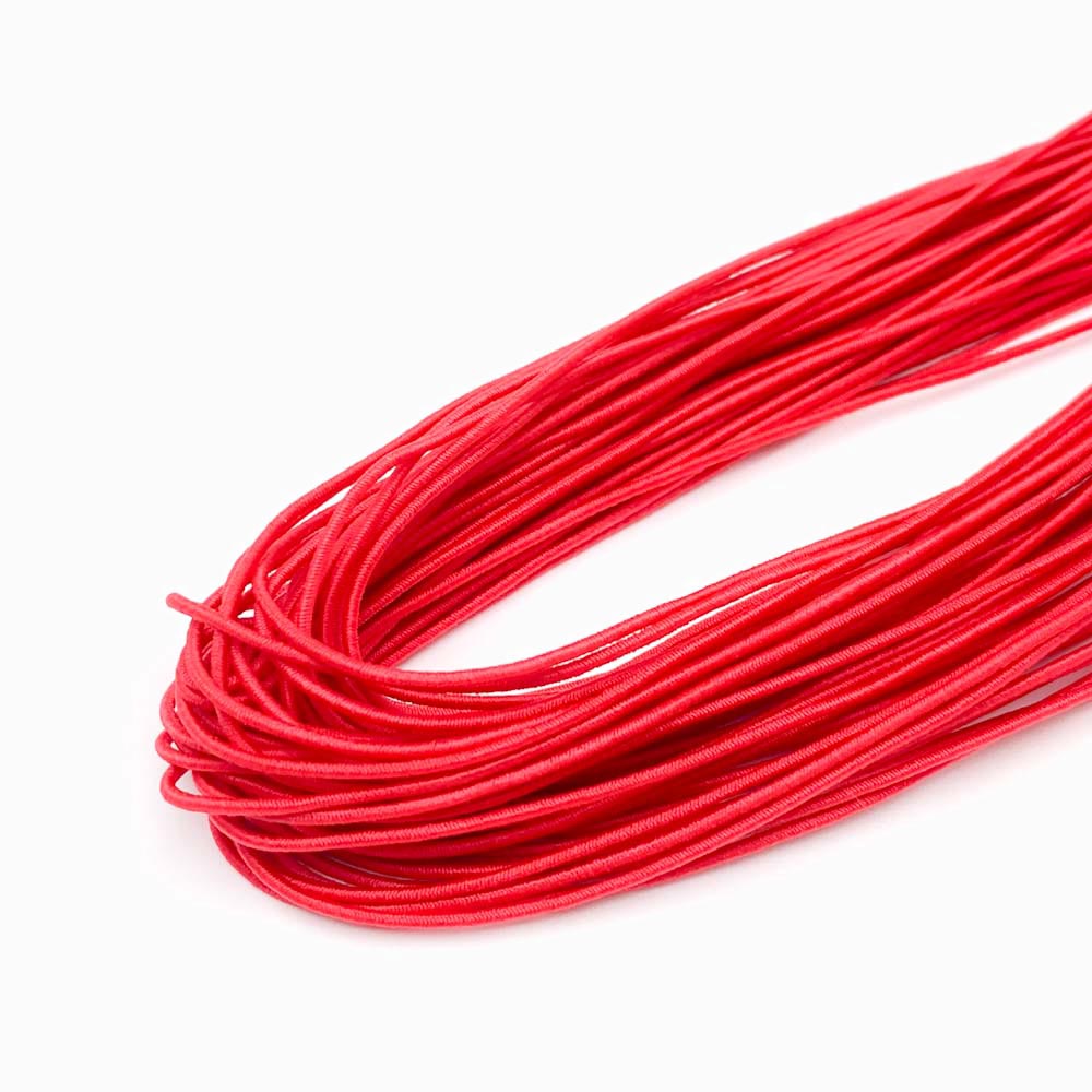 Fio elástico 1mm vermelho