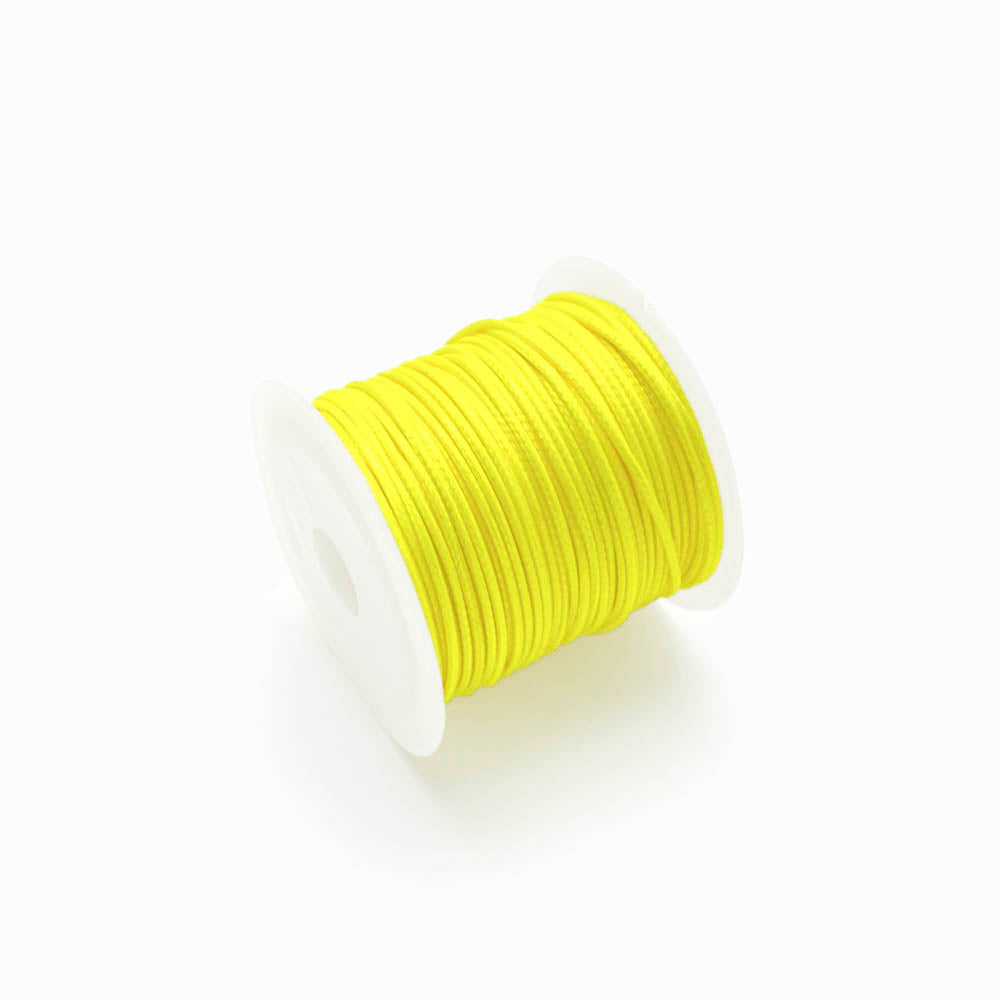 Fio sintético encerado 1.5mm amarelo