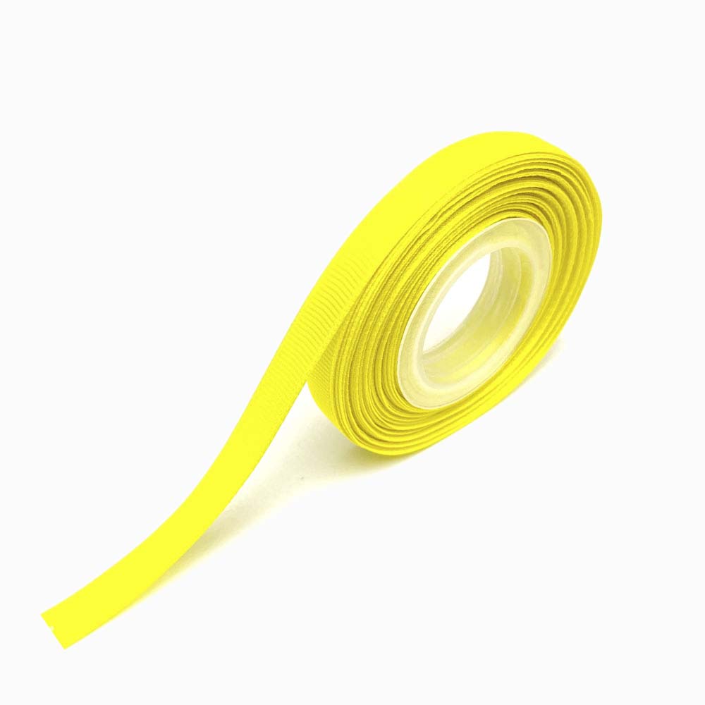fita de gorgurão 10mm amarelo