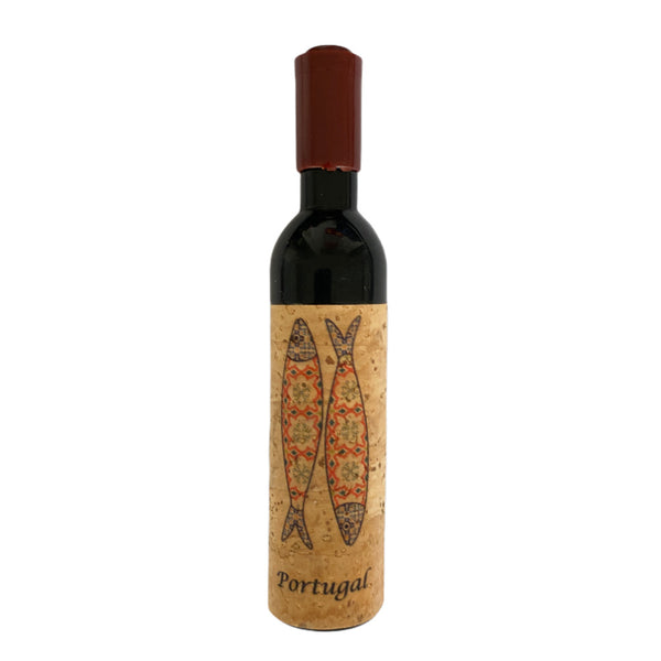 Sacacorchos en forma de botella con imán - Sardinas