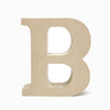 Letras B em madeira cru 15cm