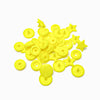 molas de pressão KAM forma estrela amarelo