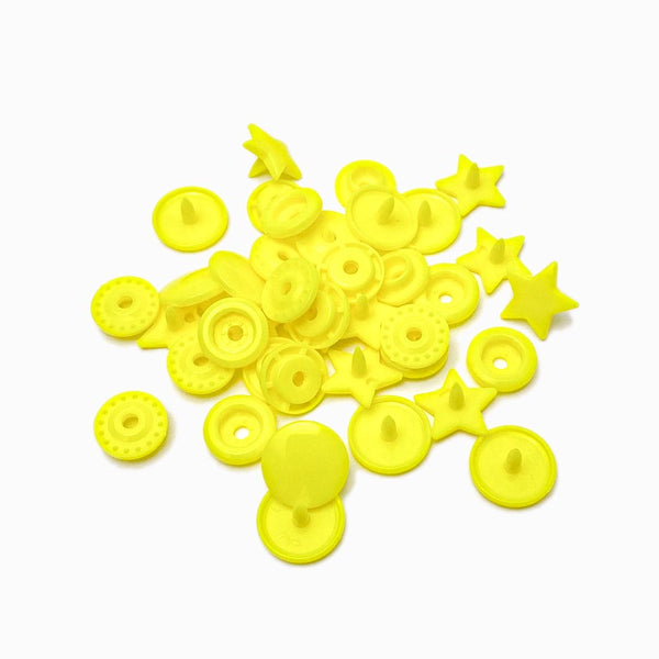molas de pressão KAM forma estrela amarelo