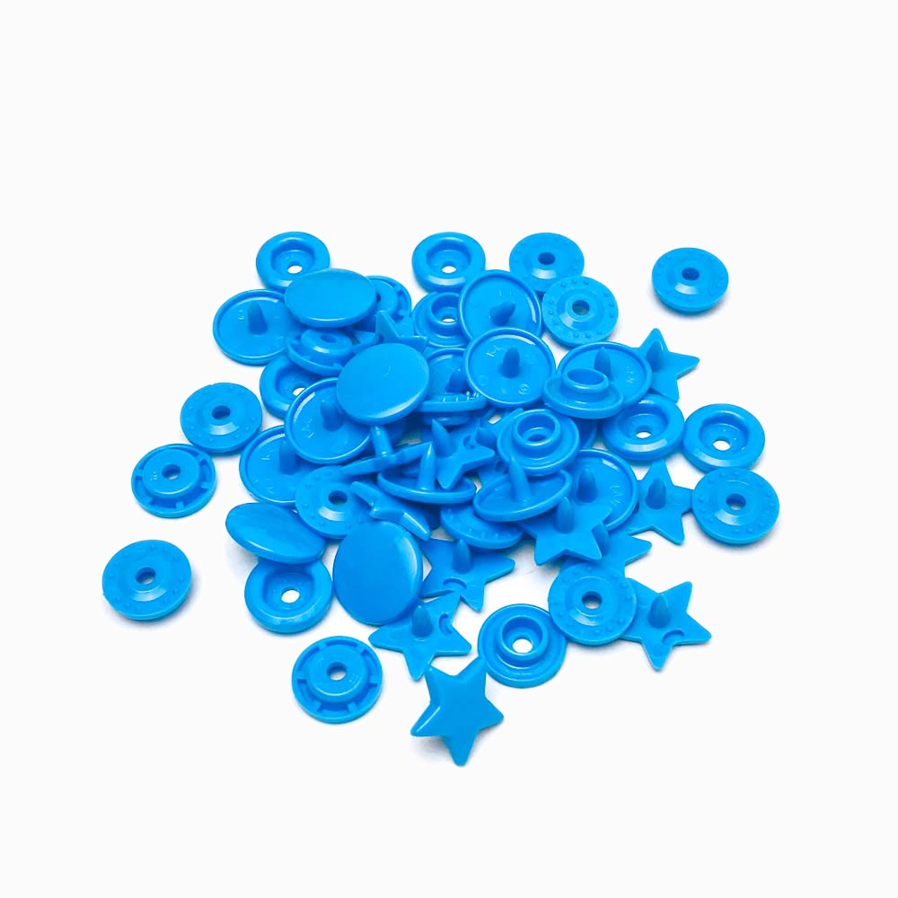 molas de pressão KAM forma estrela azul celeste