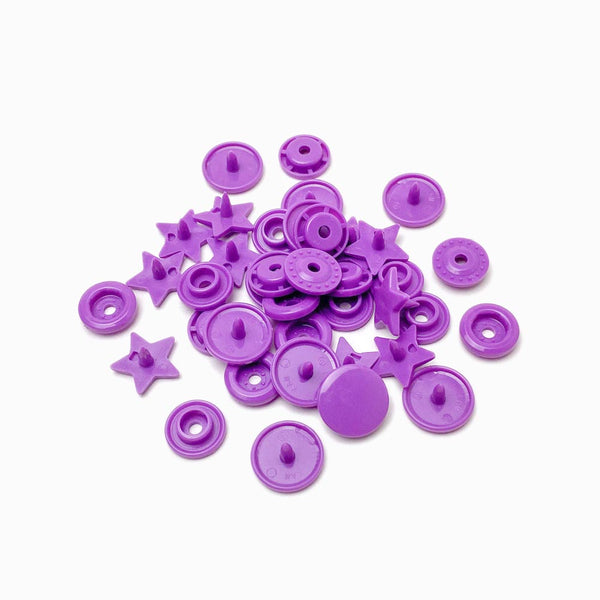 molas de pressão KAM forma estrela lilas