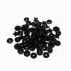 molas de pressão KAM forma estrela preto