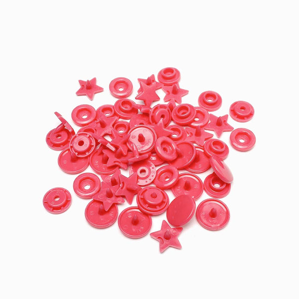 molas de pressão KAM forma estrela rosa choque