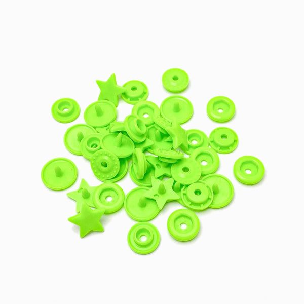 molas de pressão KAM forma estrela verde paris
