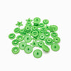 molas de pressão KAM forma estrela verde alface