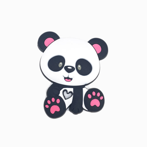 Mordedor de Silicone Panda ROSA