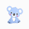 mordedor de silicone koala azul bebé