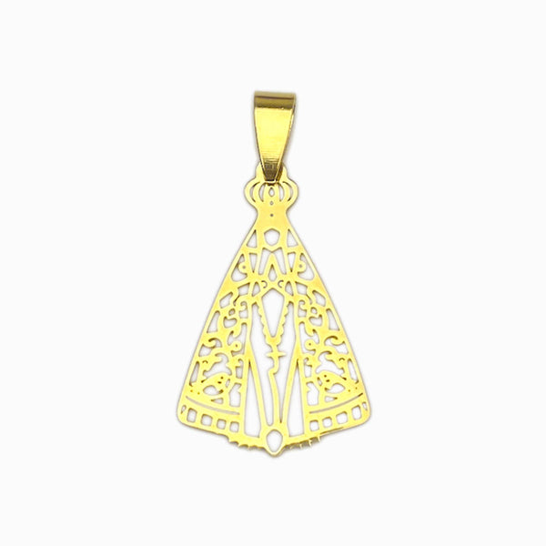 Pendant Santos 18x13mm - Gold Stainless Steel