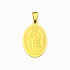 Pendant Our Lady 28x23mm - Gold Stainless Steel
