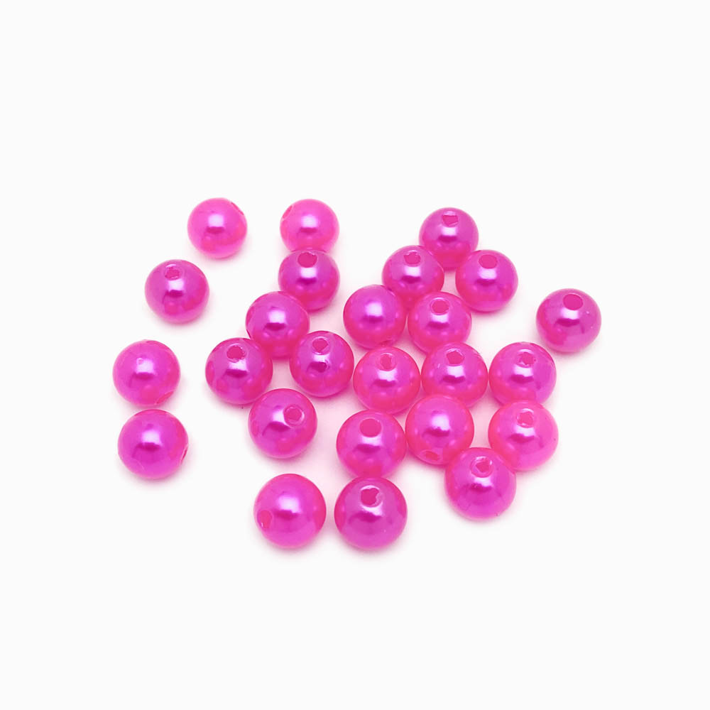 Pack 200 Perlas Sintéticas De Colores 6mm