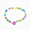 Pulseira Colorida Discos de Borracha