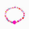Pulseira Colorida Discos de Borracha